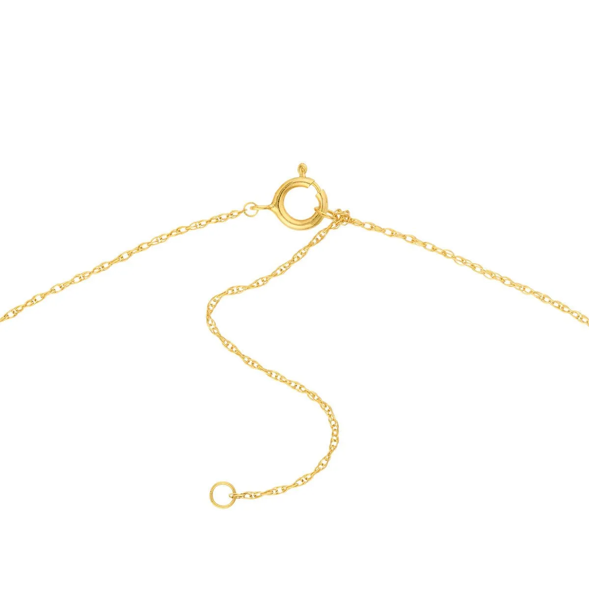 14K Yellow Gold So You Guitar Necklace