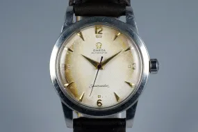 1952 Omega Seamaster CK 2577 Caliber 354 with Tropical Waffle Dial