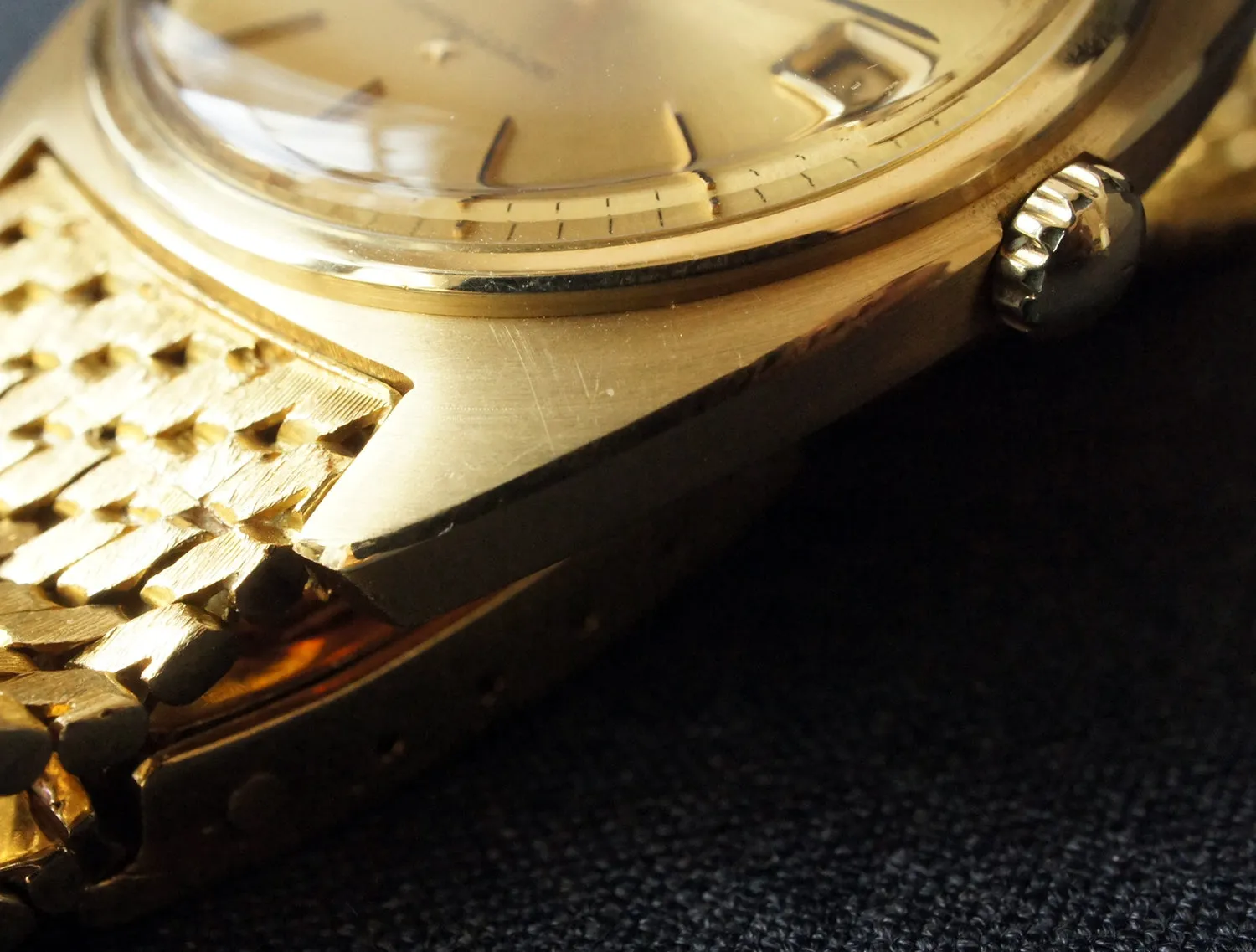 1966 OMEGA SOLID 18K YELLOW GOLD CONSTELLATION REF.168017