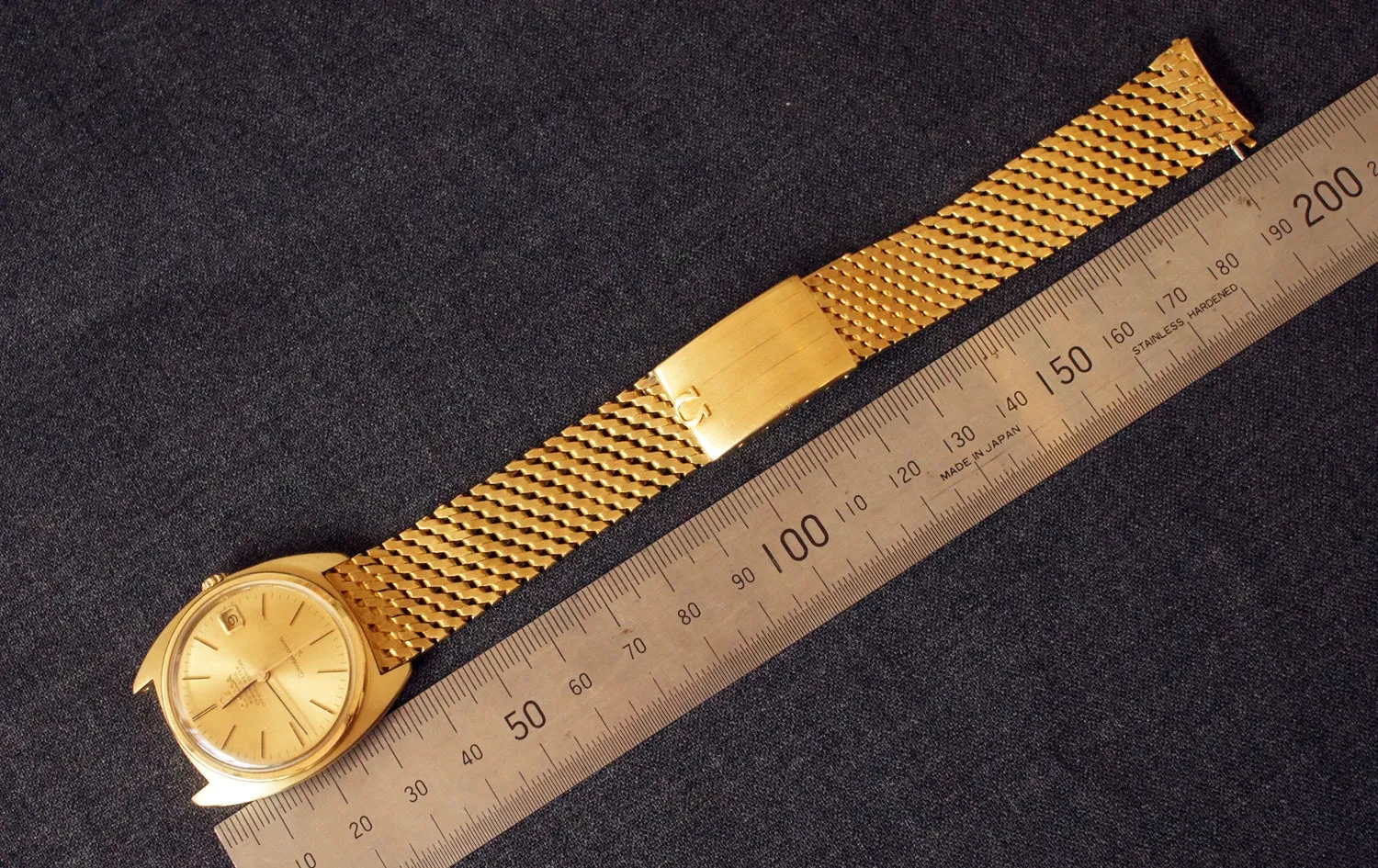 1966 OMEGA SOLID 18K YELLOW GOLD CONSTELLATION REF.168017