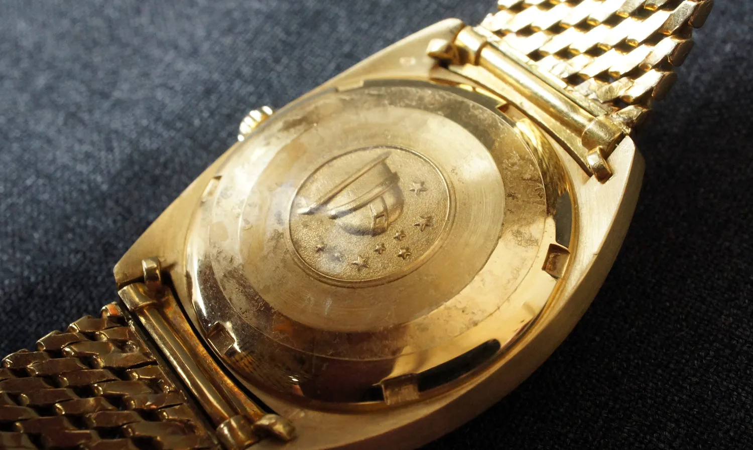 1966 OMEGA SOLID 18K YELLOW GOLD CONSTELLATION REF.168017