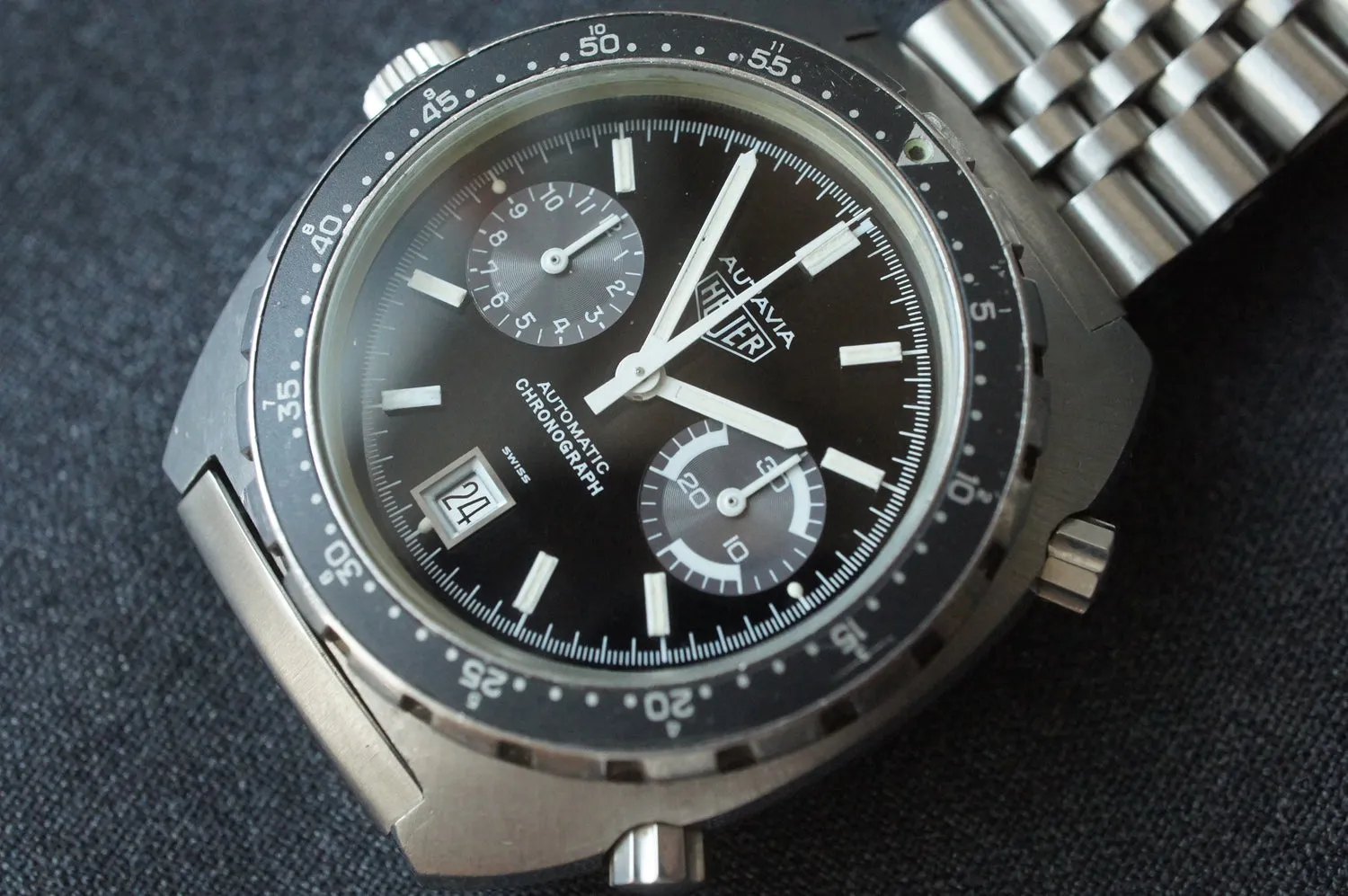 1984 HEUER AUTAVIA AUTOMATIC CHRONOGRAPH 11063V