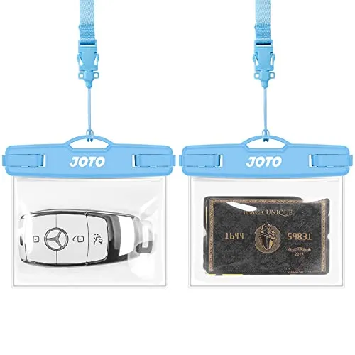 (2 Pack) Waterproof Car Key FOB Case with Lanyard | JOTO