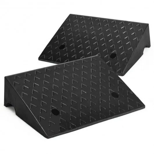 2 PCS 5" Rubber Car Curb Ramps