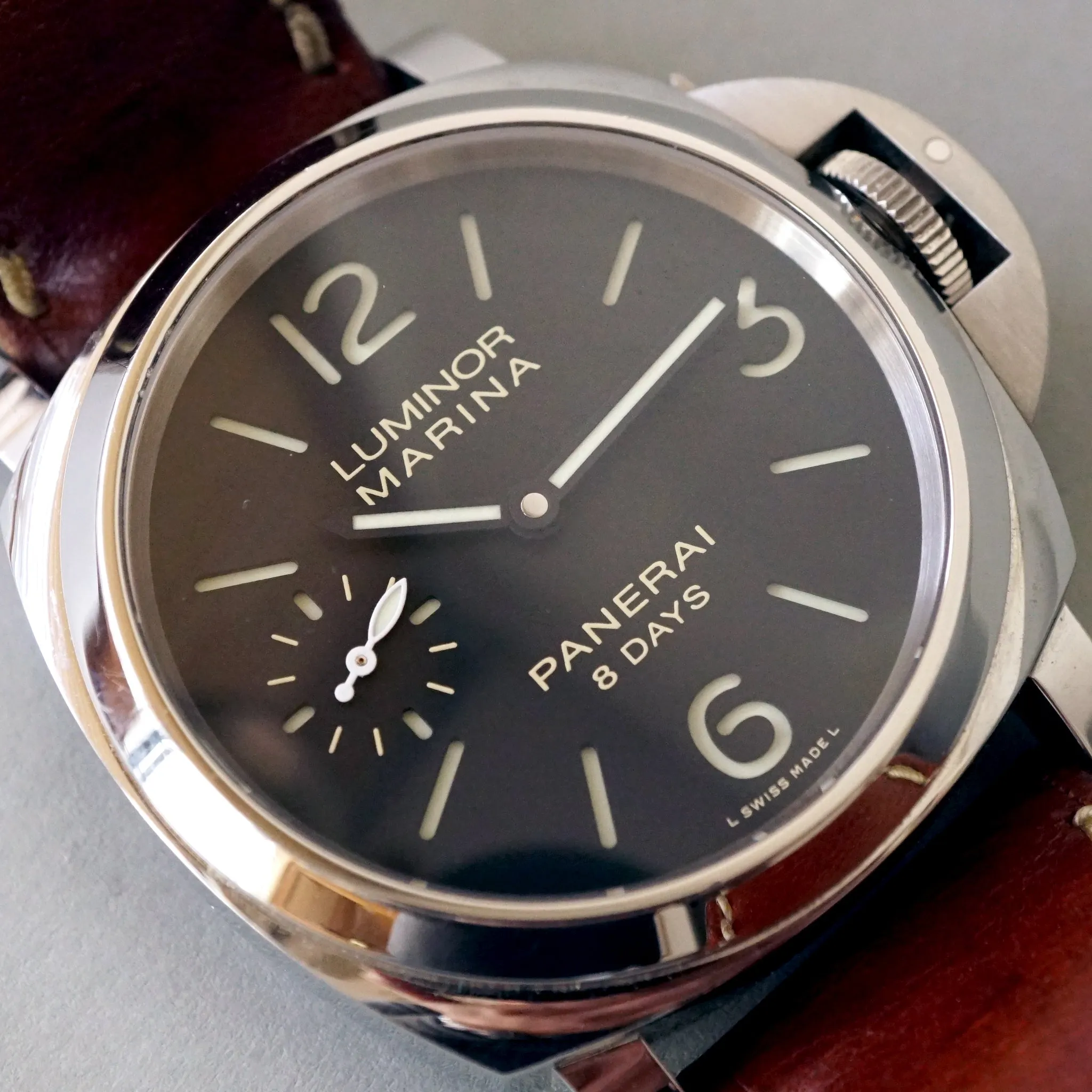 2014 PANERAI LUMINOR MARINA PAM510 Q 44MM 8DAYS