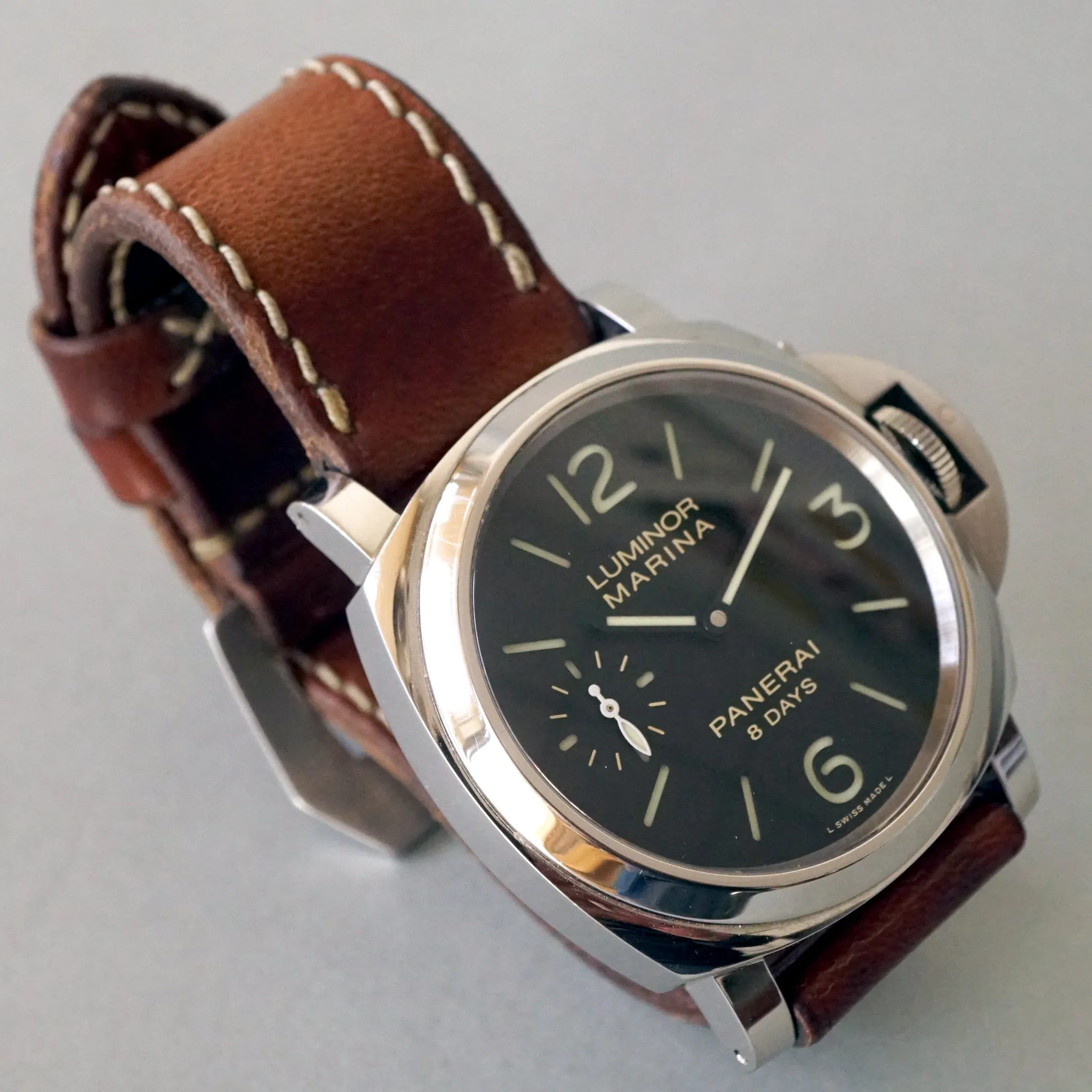 2014 PANERAI LUMINOR MARINA PAM510 Q 44MM 8DAYS