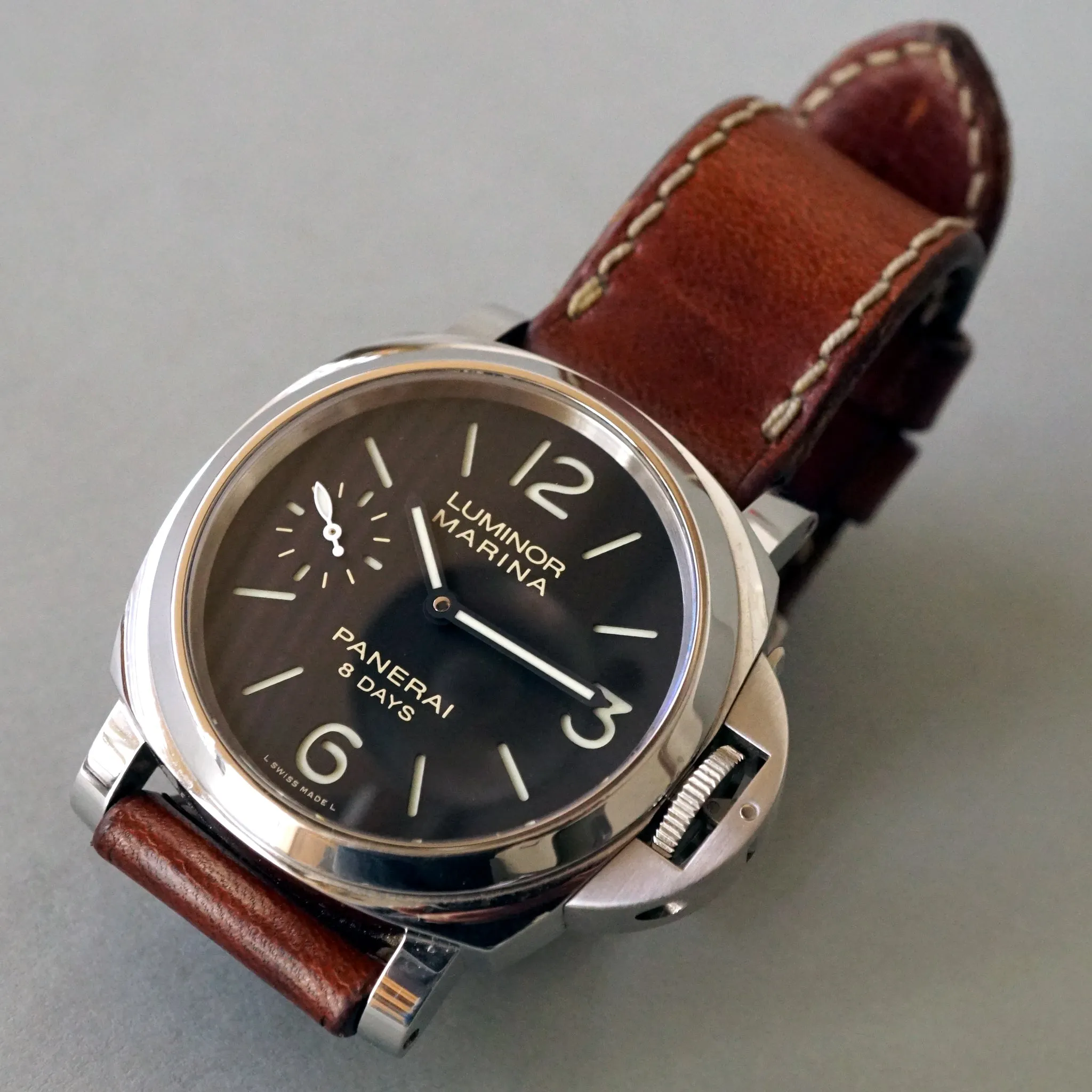 2014 PANERAI LUMINOR MARINA PAM510 Q 44MM 8DAYS