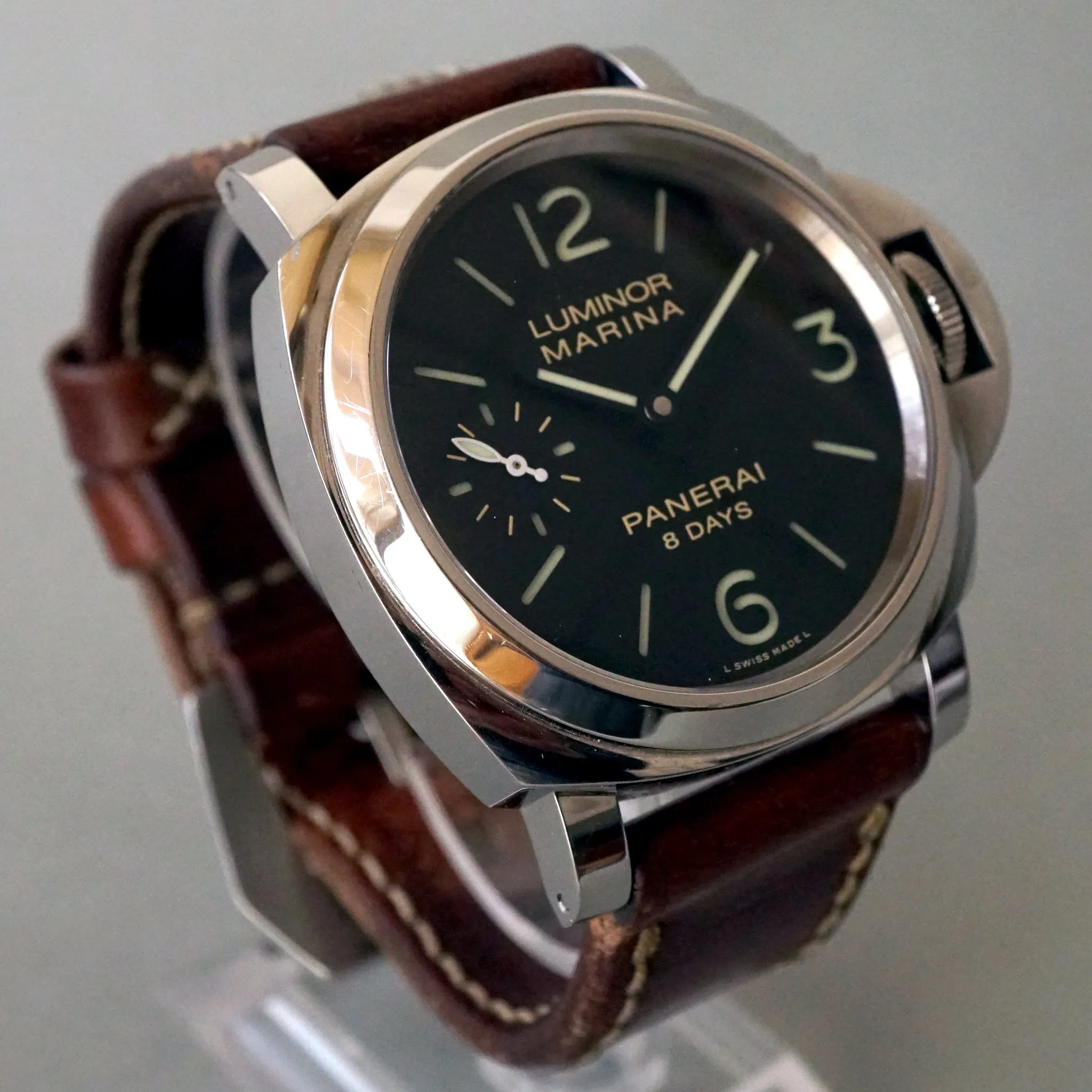 2014 PANERAI LUMINOR MARINA PAM510 Q 44MM 8DAYS