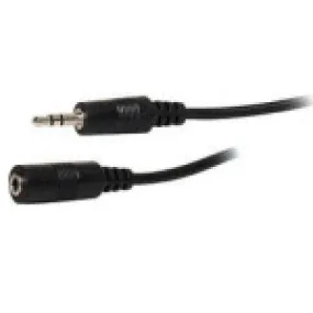 3.5MM STEREO MALE TO FEMALE 6' PATCH CABLE