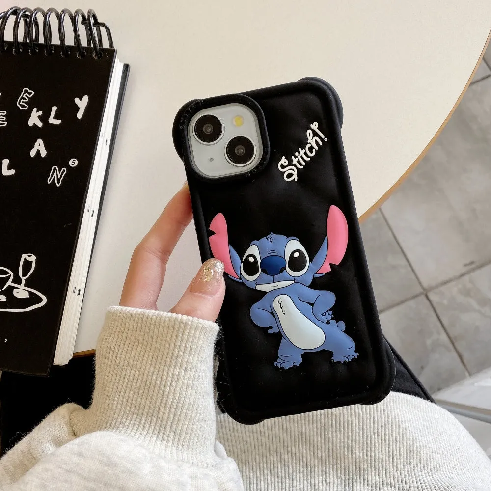 3D Fun Cartoon Silicone Soft Protective Phone Case - iPhone 12 Pro Max