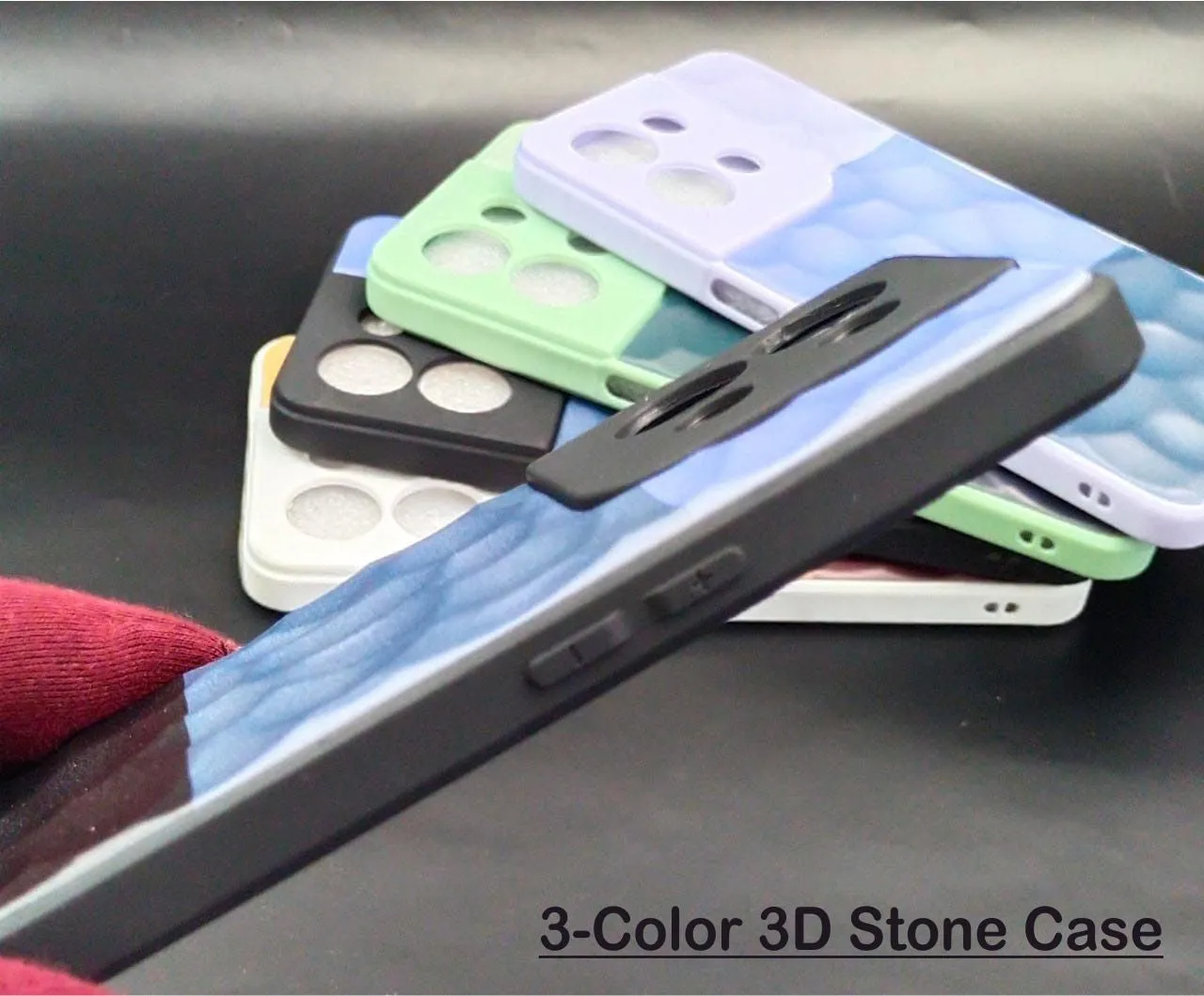 3D Stone Hard Case For Vivo