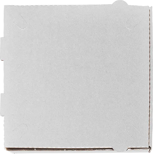 50 Pack Corrugated Pizza Box  - White Cardboard