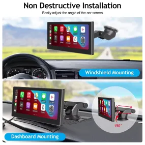 8.8'' Car Portable Wireless Apple CarPlay Android Auto FM Touch Screen Radio