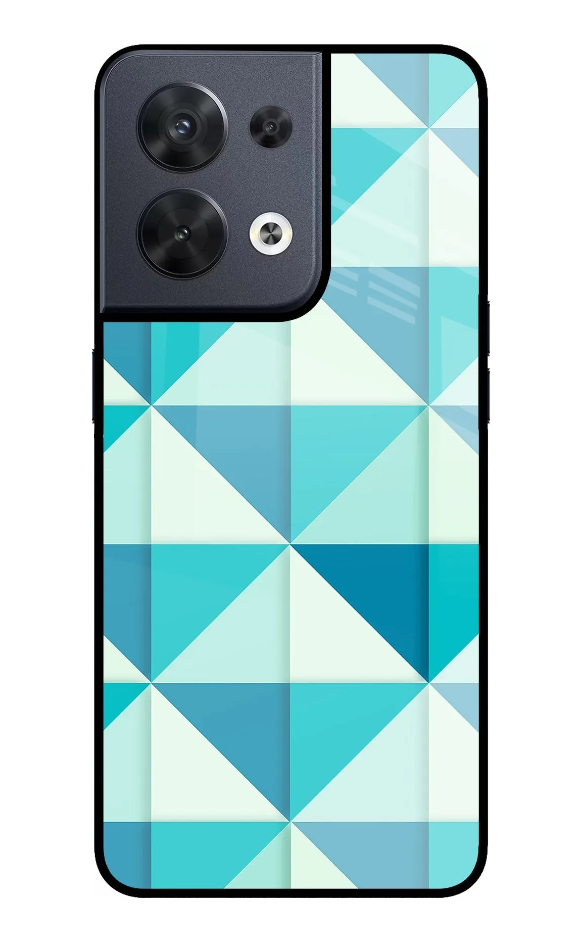 Abstract Oppo Reno8 Back Cover