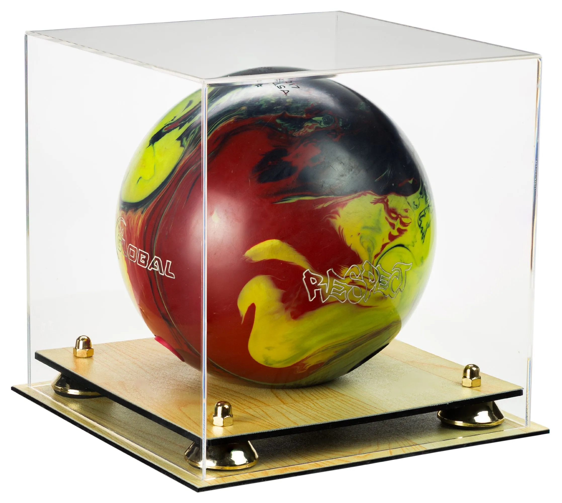 Acrylic Bowling Ball Display Case (B33/A028)