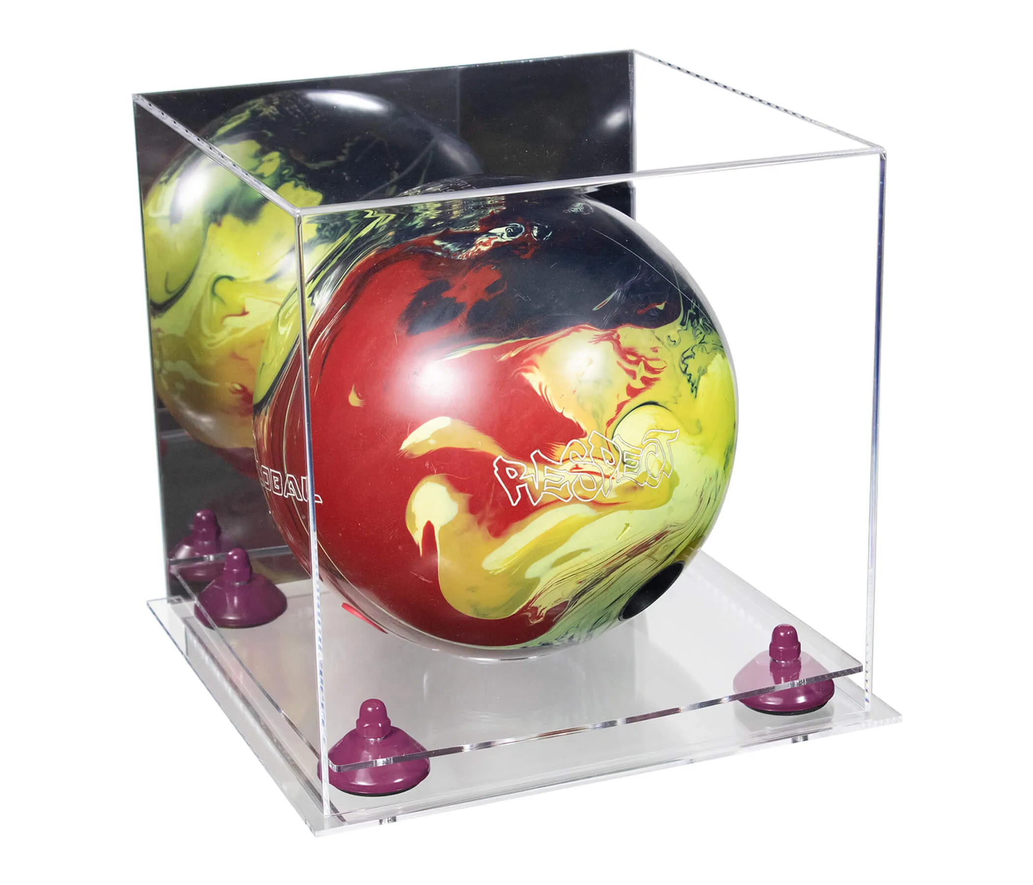 Acrylic Bowling Ball Display Case (B33/A028)