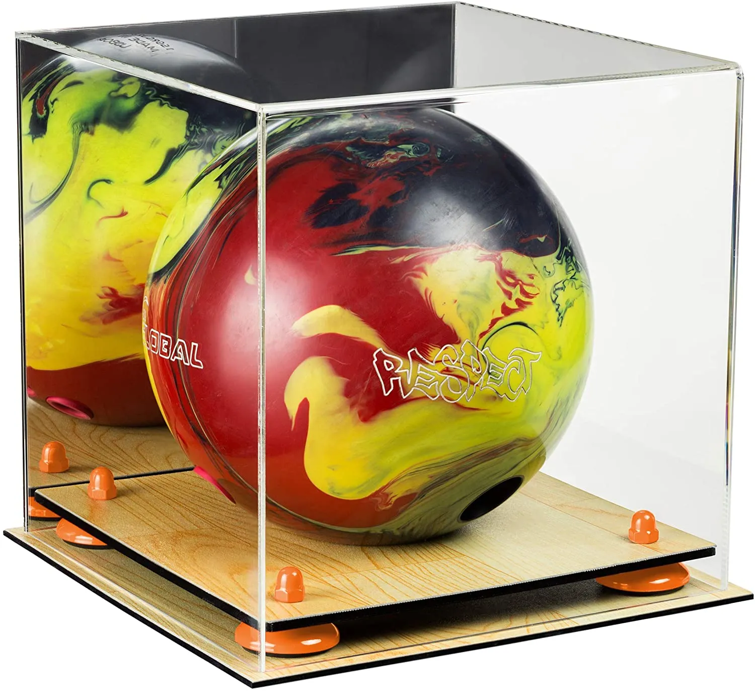 Acrylic Bowling Ball Display Case (B33/A028)