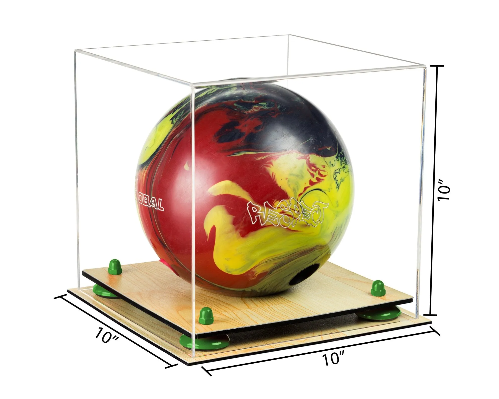 Acrylic Bowling Ball Display Case (B33/A028)