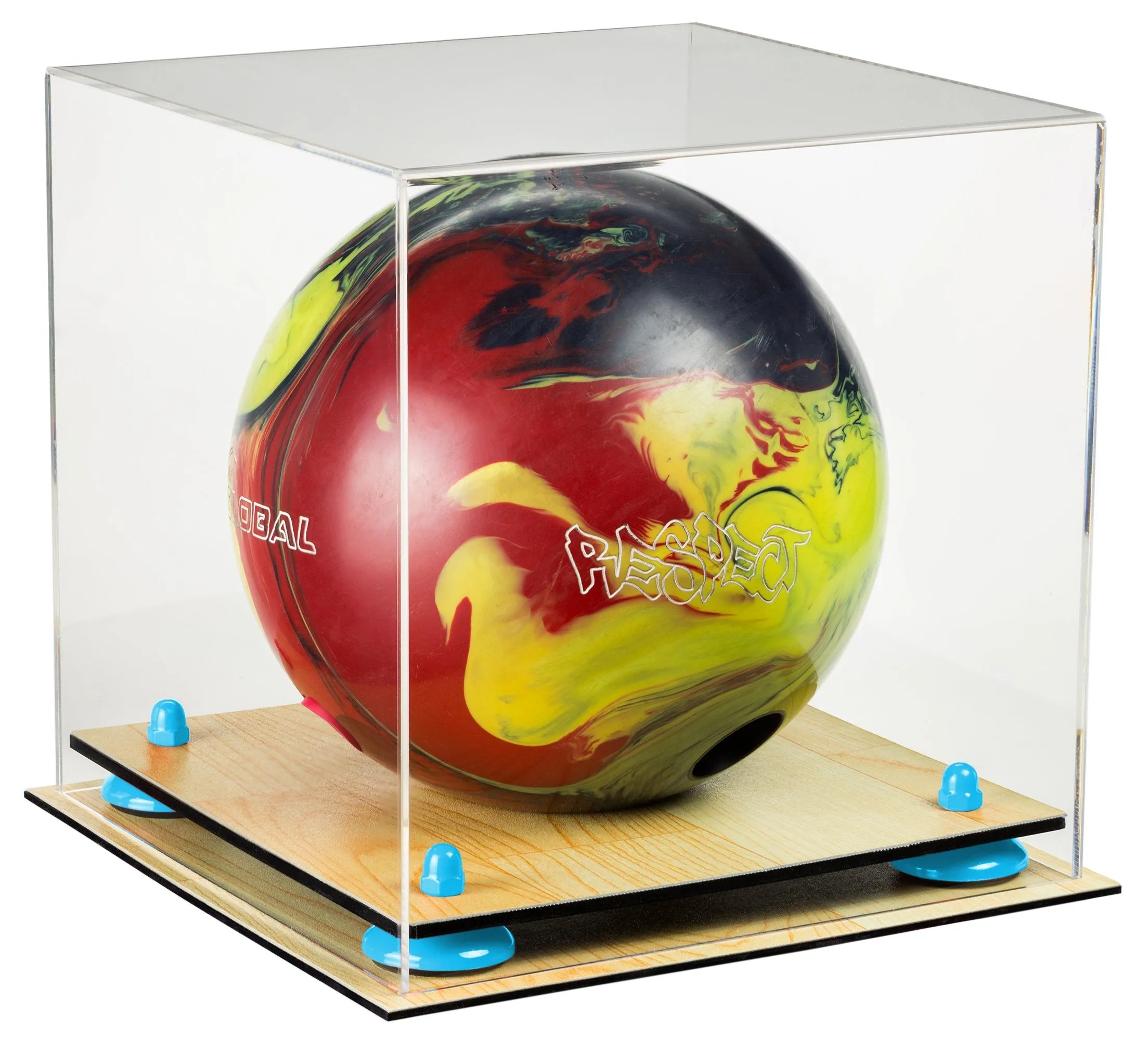 Acrylic Bowling Ball Display Case (B33/A028)