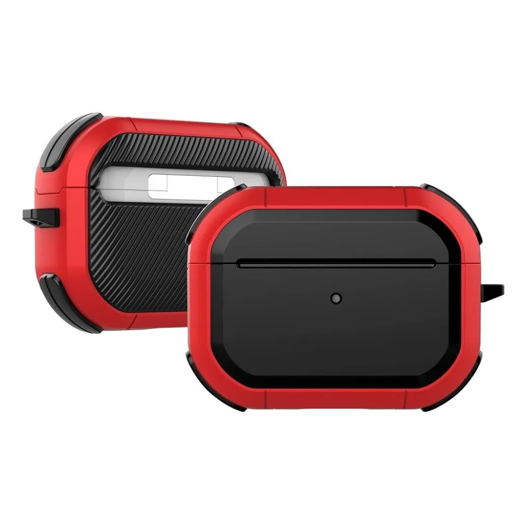 Airpods Pro rubberied case - Red