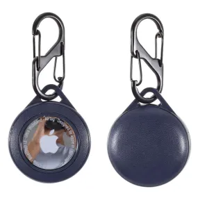 AirTags protective cover with keychain - Dark Blue