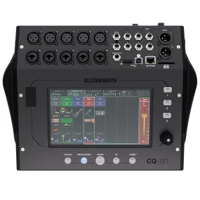 Allen & Heath CQ12T 12-Channel Touchscreen Digital Mixer w/ Bluetooth & SD/USB