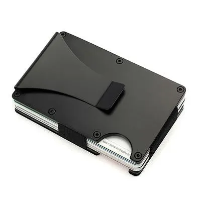 Aluminium RFID Case with Money Clip