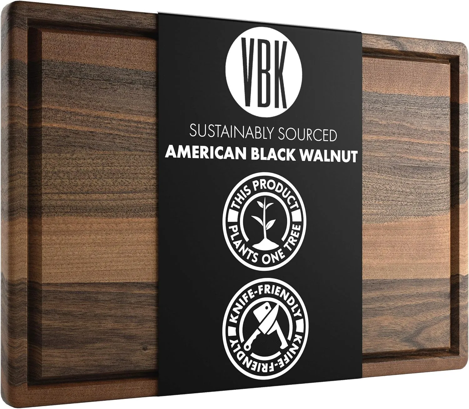 American Walnut Wood Cutting Board by Virginia Boys Kitchens 09 X 14 Rectangle