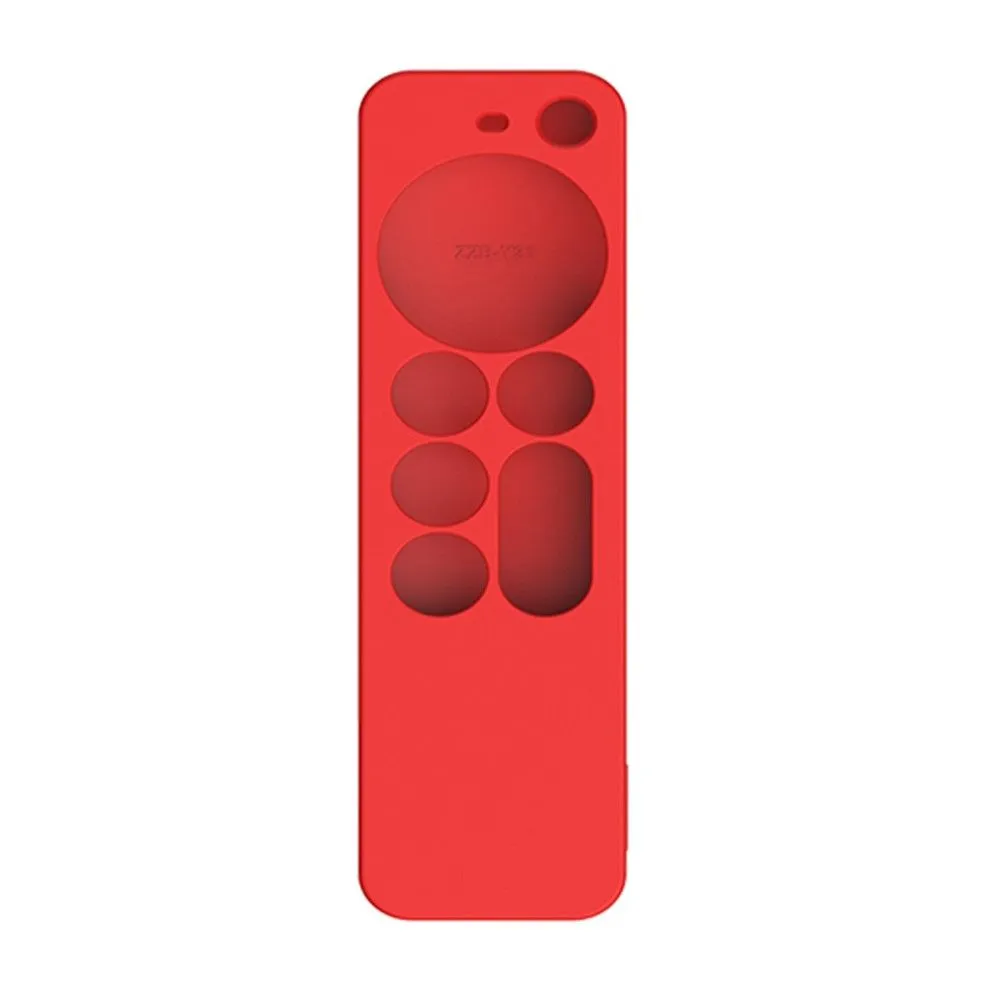 Apple TV 4K (2021) Y31 silicone remote controller cover - Red