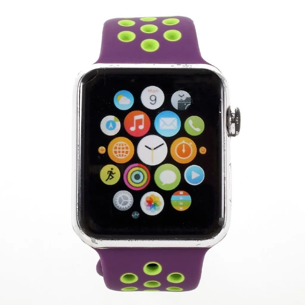 Apple Watch 38mm soft silicone watchband - Purple