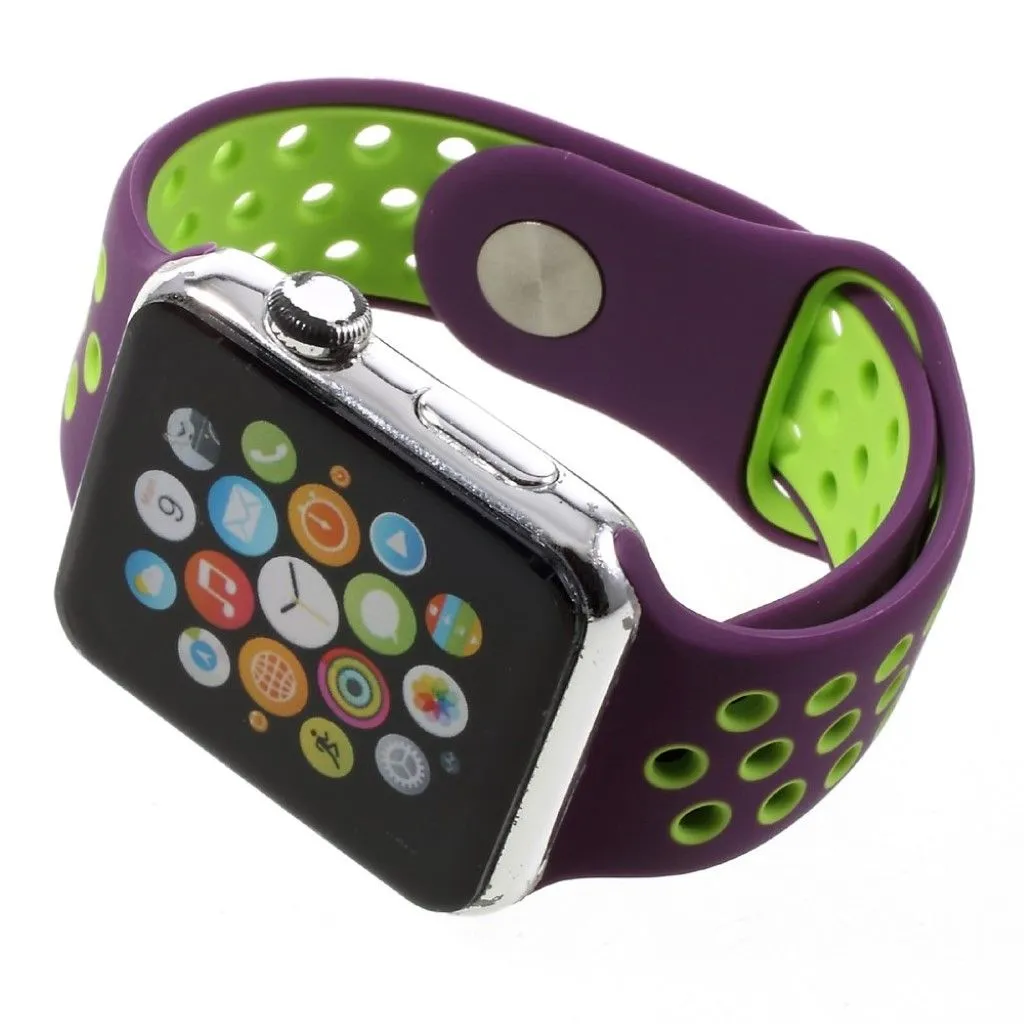 Apple Watch 38mm soft silicone watchband - Purple