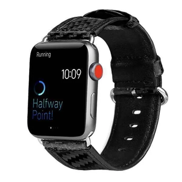 Apple Watch Real Carbon Fiber Strap