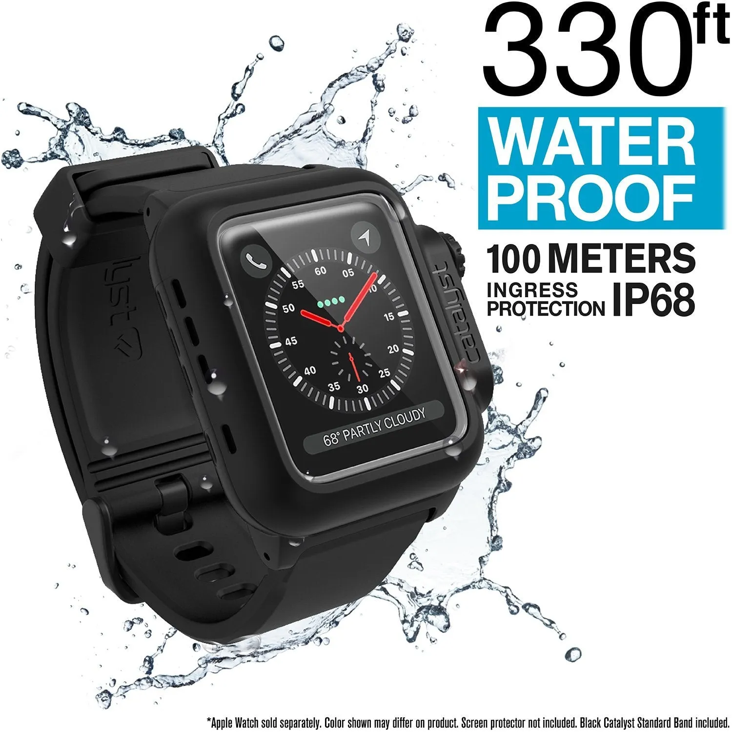 Apple Watch Series 3, 42mm - 100m Waterproof Case   Band