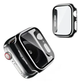 Apple Watch Series 6 /  5 40mm cool frame with tempered glass - Black / Silver