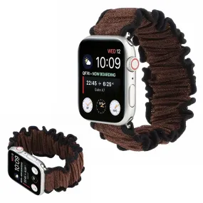 Apple Watch Series 6 / 5 44mm hair band themed watch band - Brown