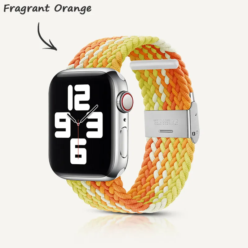 Apple Watch Series | Z Texture Nylon Woven Strap (Watch clasp series)