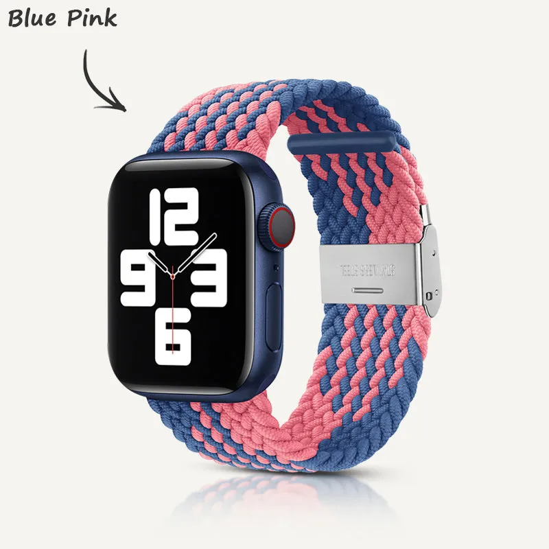 Apple Watch Series | Z Texture Nylon Woven Strap (Watch clasp series)