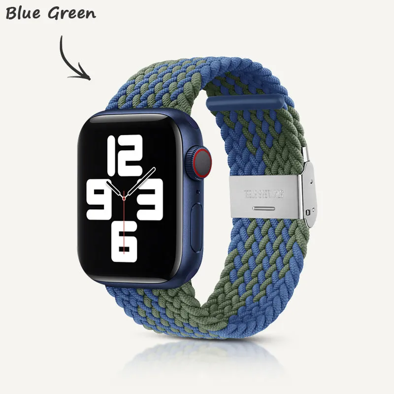 Apple Watch Series | Z Texture Nylon Woven Strap (Watch clasp series)