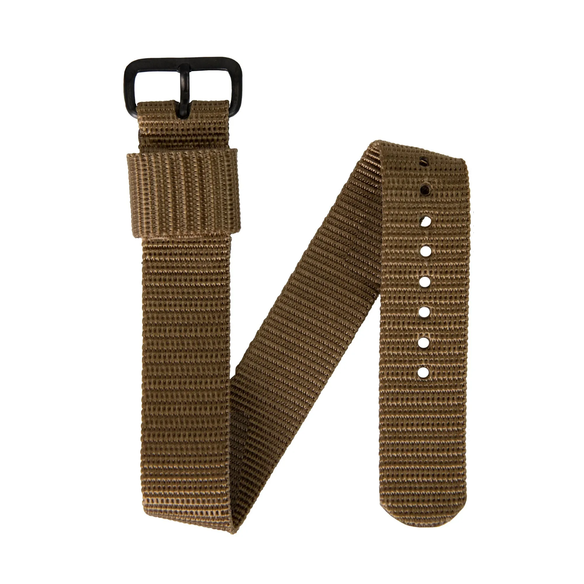 Ballistic Nylon Strap, Desert Tan, 20mm