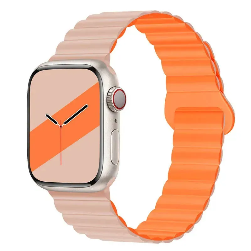 Band Silicone Magnetic Watch Strap