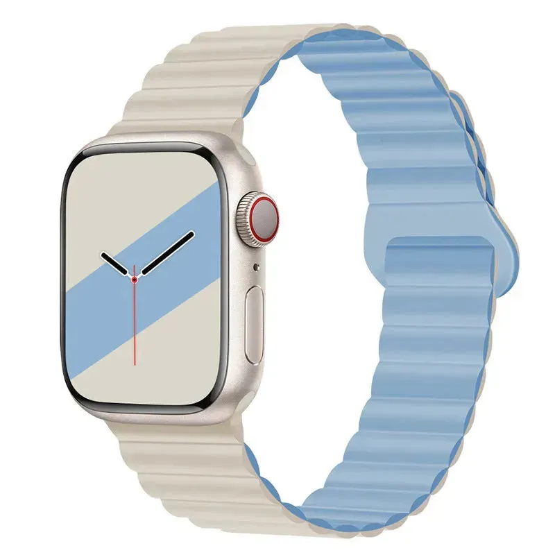 Band Silicone Magnetic Watch Strap