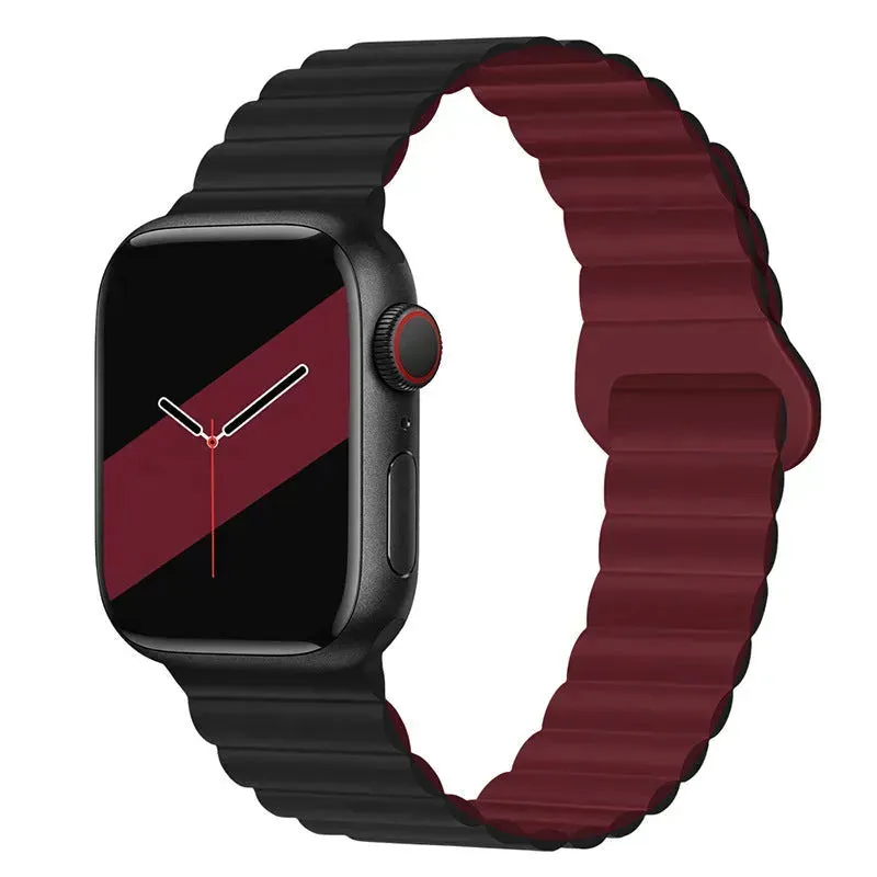 Band Silicone Magnetic Watch Strap