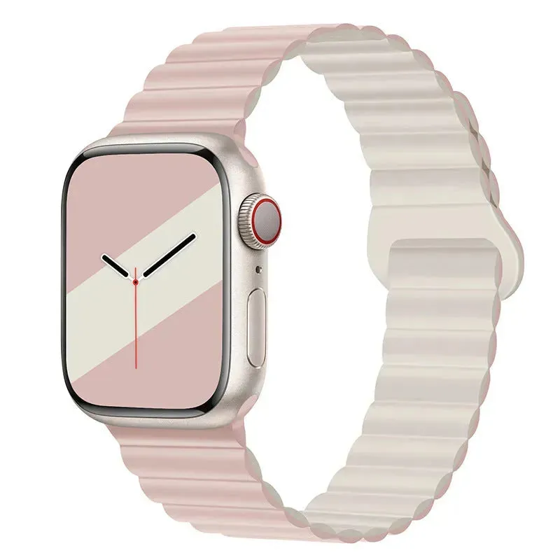 Band Silicone Magnetic Watch Strap