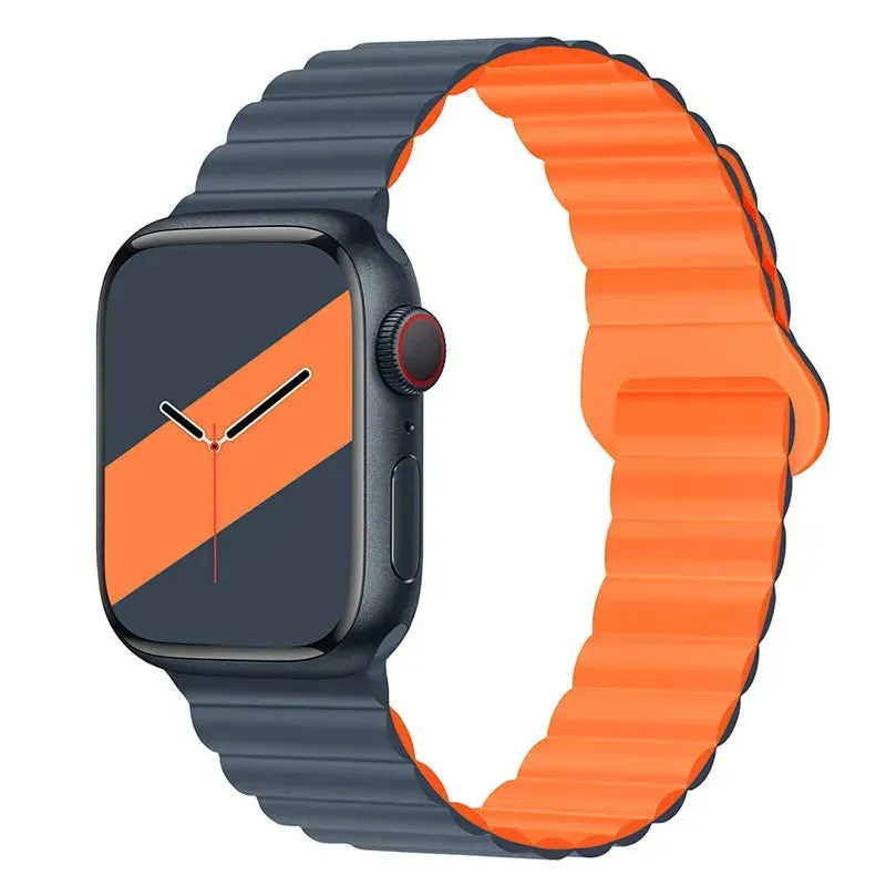 Band Silicone Magnetic Watch Strap