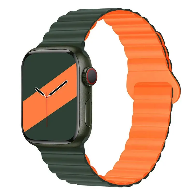 Band Silicone Magnetic Watch Strap