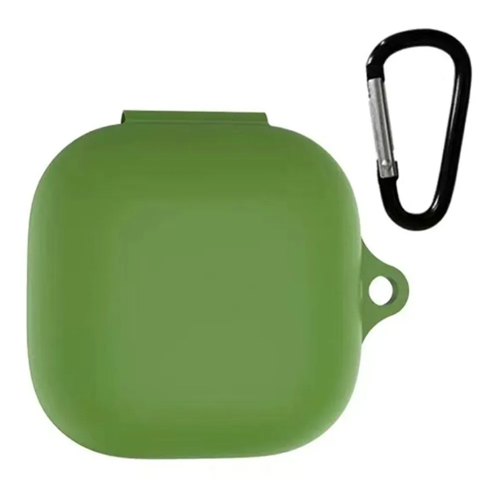 Beats Fit Pro silicone case with keychain - Grass Green