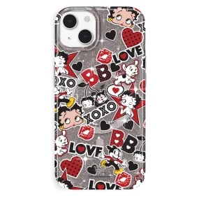 Betty Boop Sassy Glitter iPhone Case