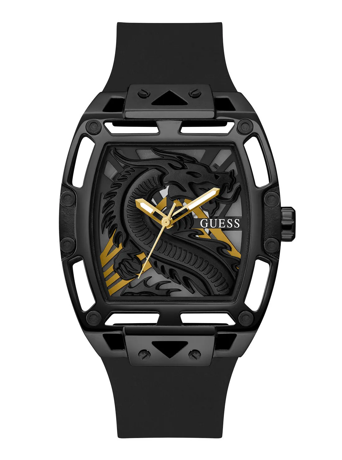 Black Legend Silicone Dragon Watch