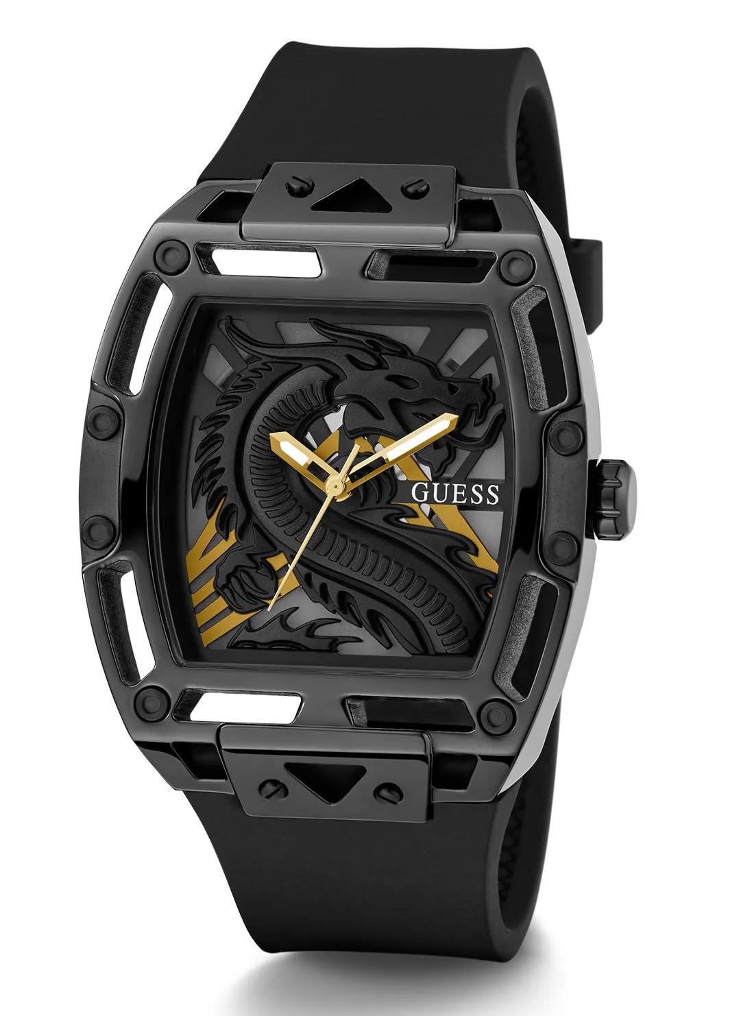 Black Legend Silicone Dragon Watch