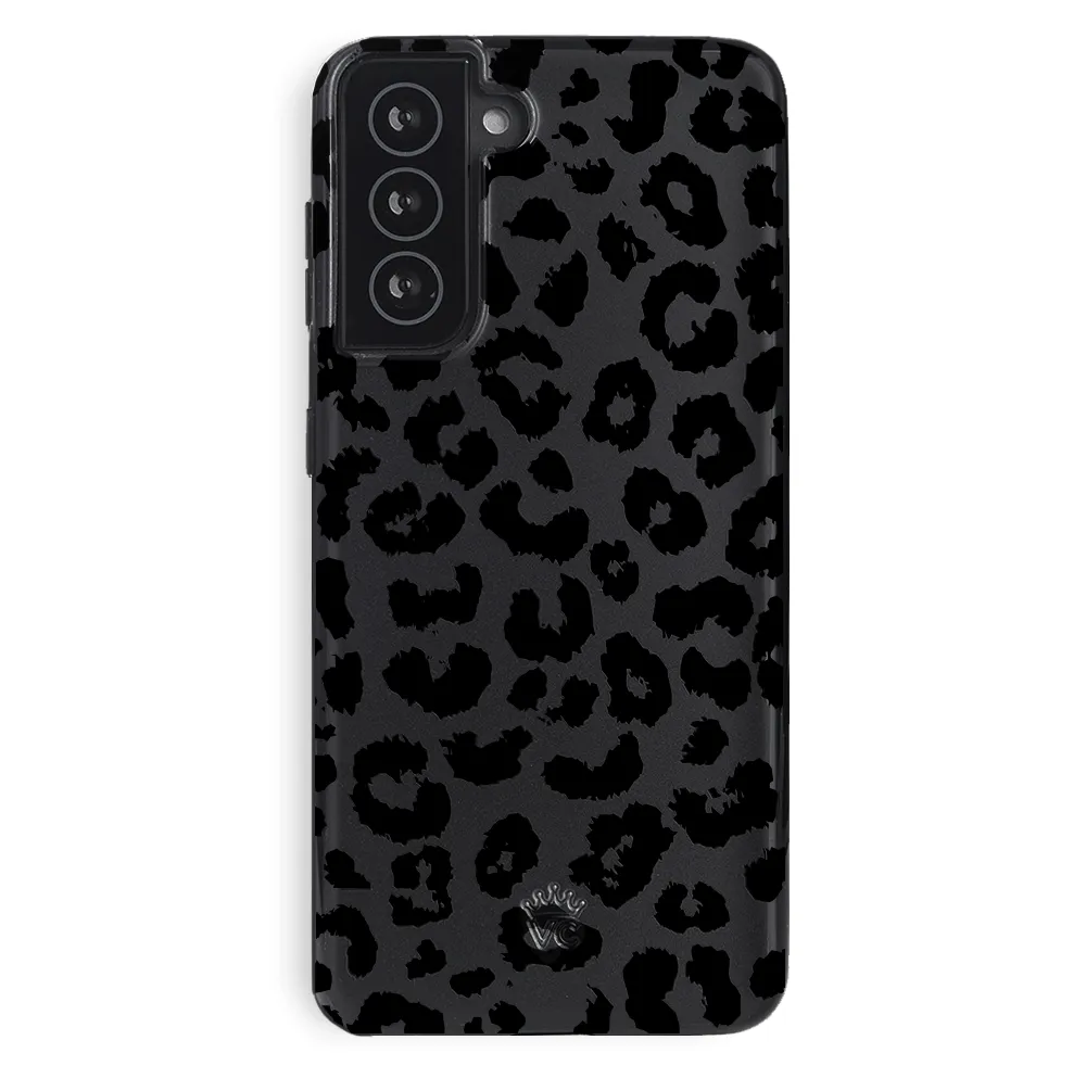 Black Leopard Samsung Case